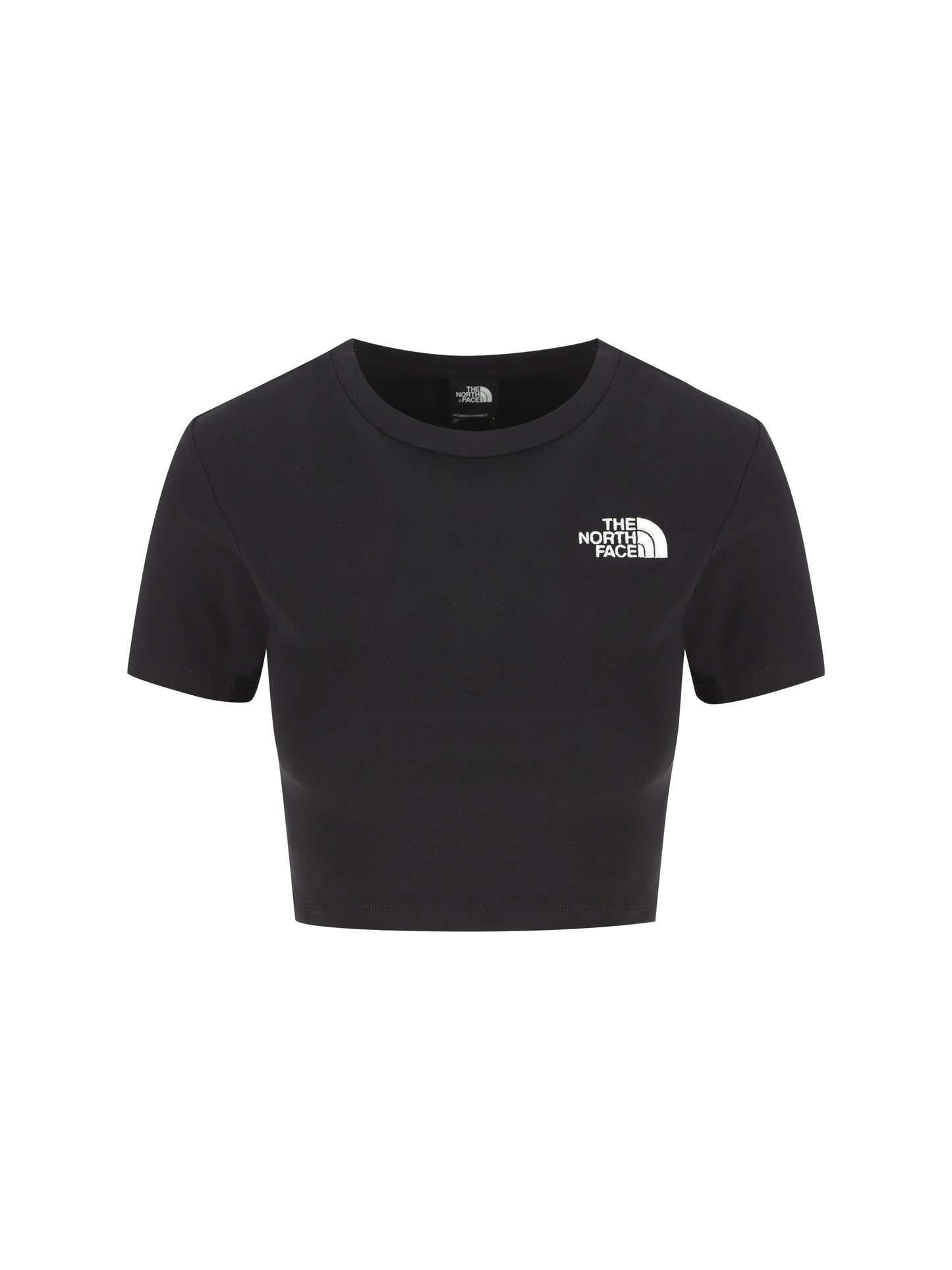 T-Shirt cropped realizzata in cotone. NF0A55AO JK31 THE NORTH FACE 