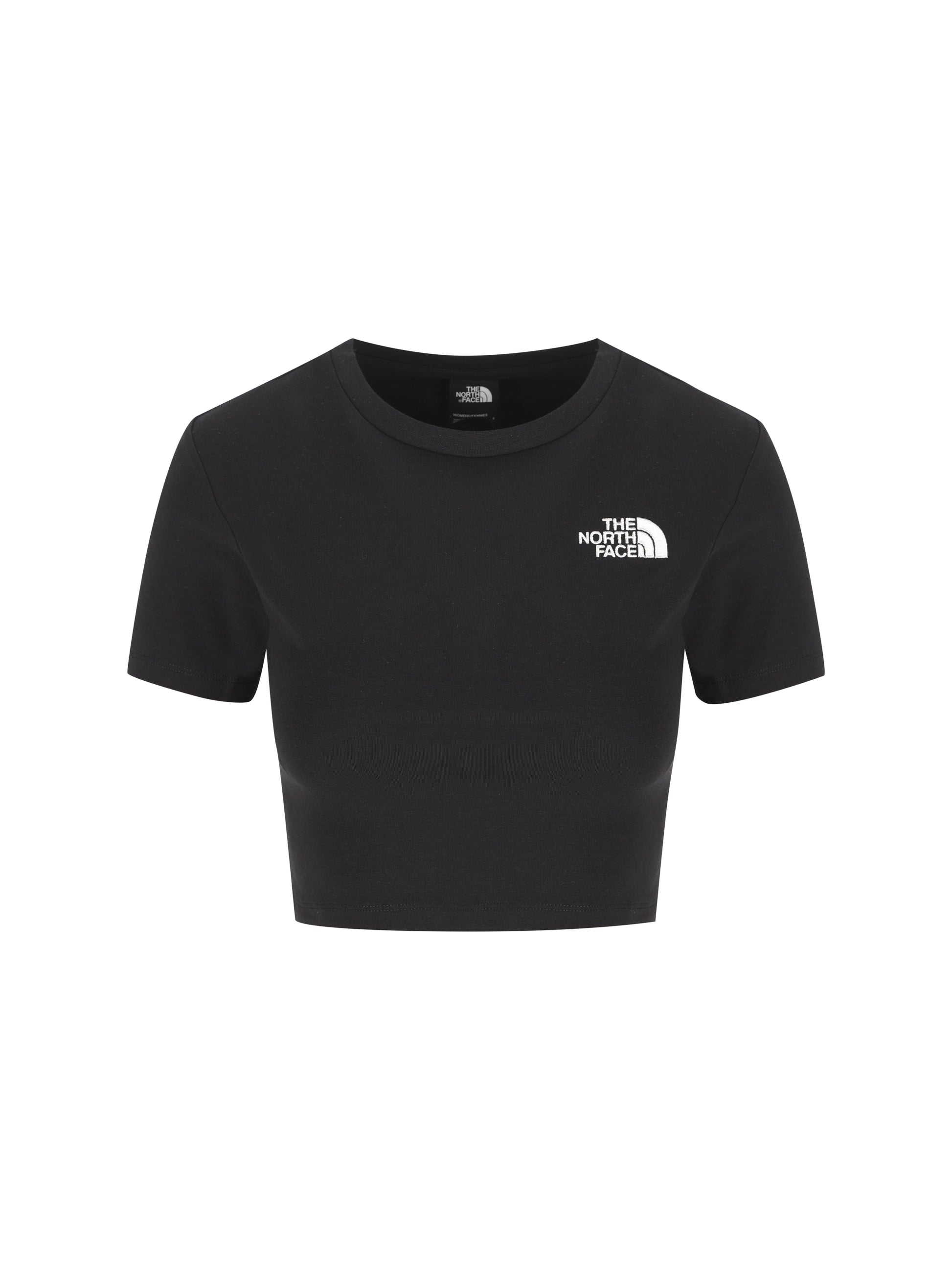 T-Shirt cropped realizzata in cotone. NF0A55AO JK31 THE NORTH FACE 