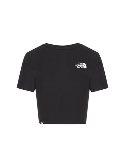 T-Shirt cropped realizzata in cotone. NF0A55AO JK31 THE NORTH FACE 
