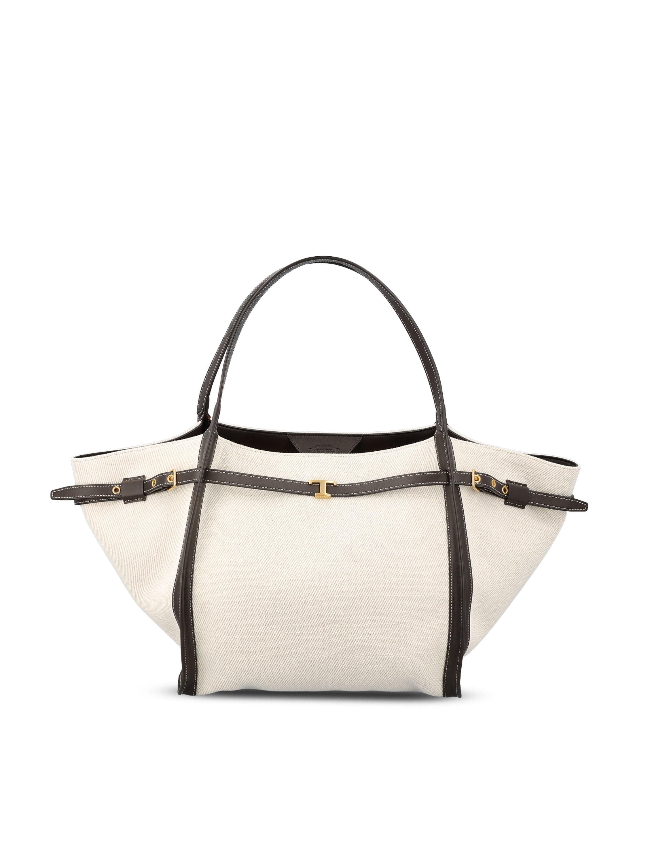 Borsa realizzata in canvas e pelle. XBWTIMAT300U6J 043X TOD'S 