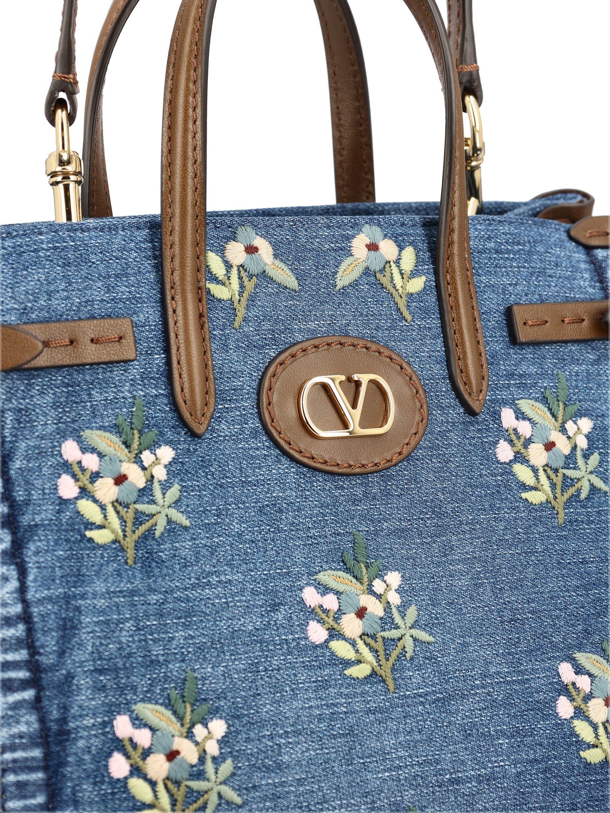 Borsa realizzata in denim. 8W0B0R20AXE AXM VALENTINO GARAVANI 