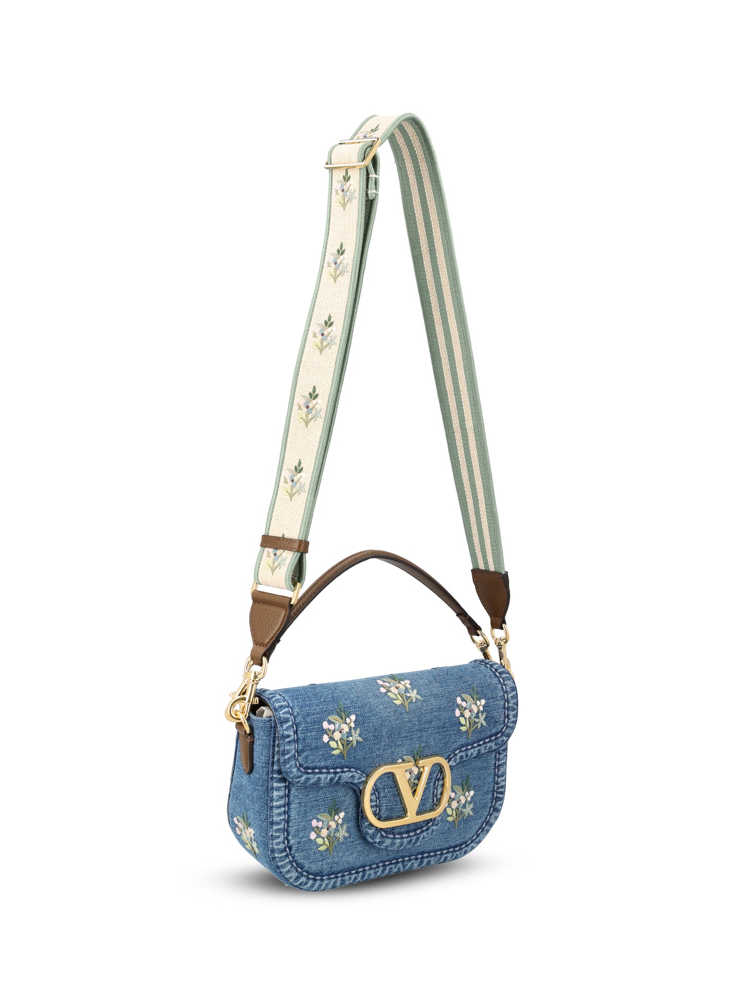 Borsa in denim. 8W0B0T46XNK FK1 VALENTINO GARAVANI 