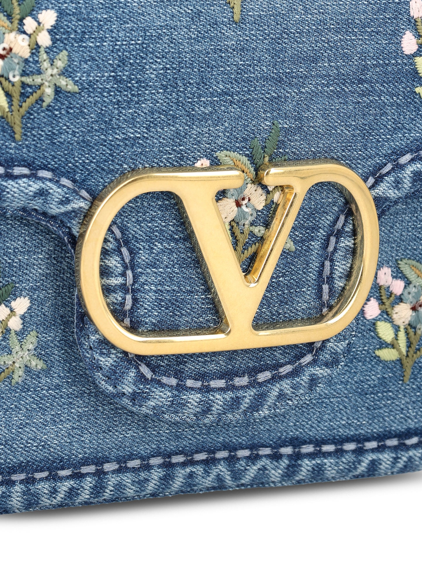Borsa in denim. 8W0B0T46XNK FK1 VALENTINO GARAVANI 