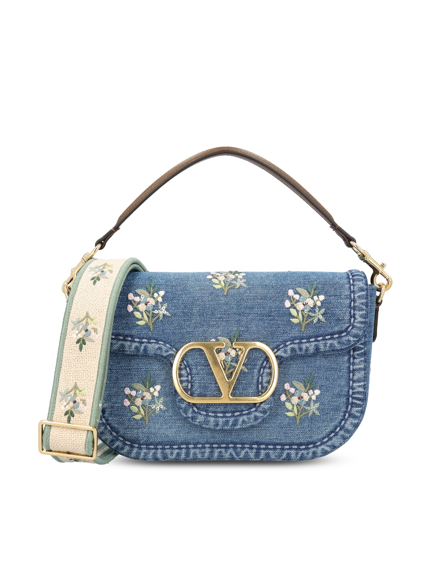 Borsa in denim. 8W0B0T46XNK FK1 VALENTINO GARAVANI 