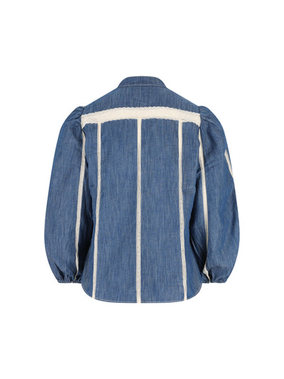 Camicia realizzata in cotone. 5604TRS261 RWBLU ZIMMERMANN 