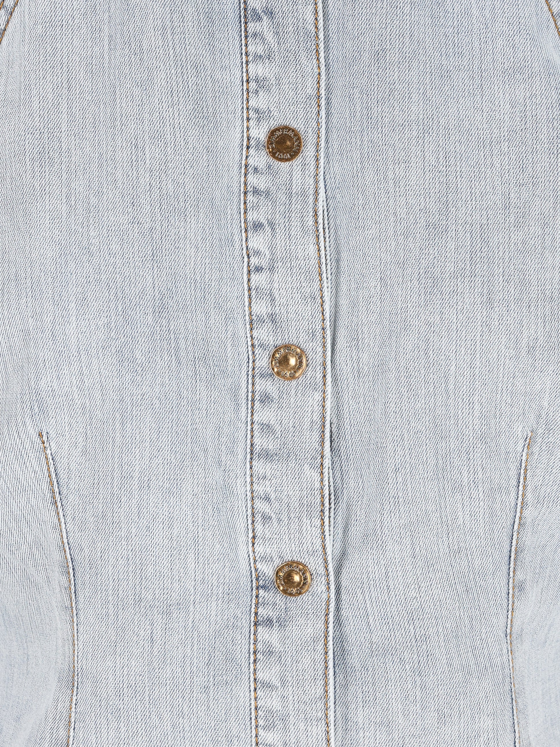 Camicia realizzata in denim. 7247TC26R CSW ZIMMERMANN 