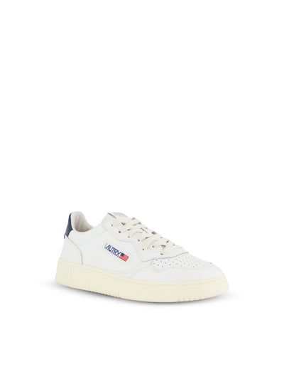 Sneakers Medalist Low in pelle bianca e space AULM LL12 AUTRY 