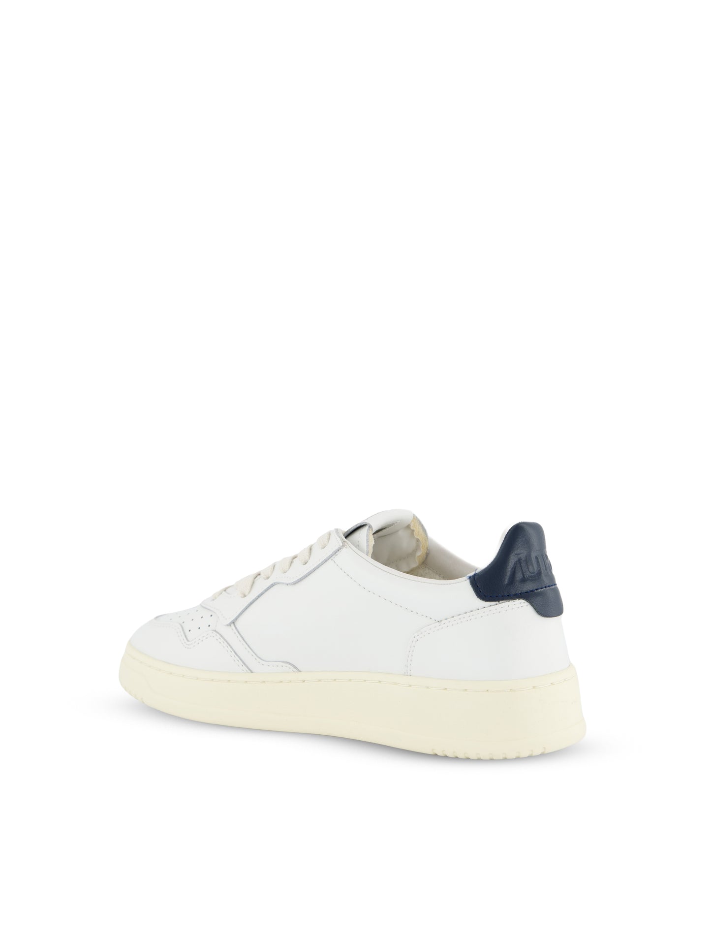 Sneakers Medalist Low in pelle bianca e space AULM LL12 AUTRY 
