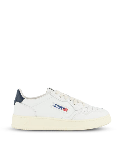 Sneakers Medalist Low in pelle bianca e space AULM LL12 AUTRY 