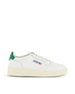 Sneakers Autry Medalist Low in pelle bianca e verde AULM LL20 AUTRY 