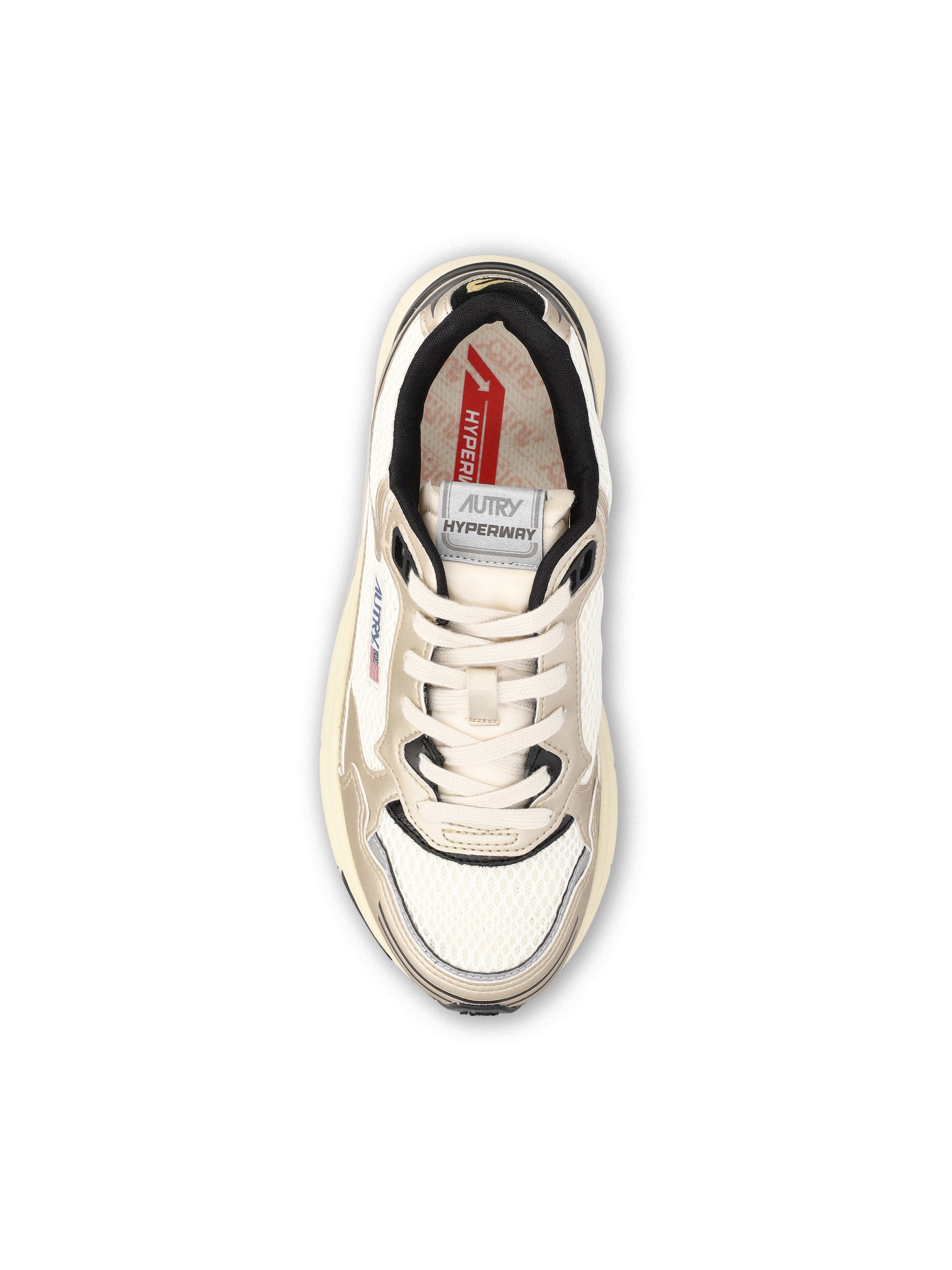 Sneakers realizzate in pelle e mesh. HYLW MV12 AUTRY 