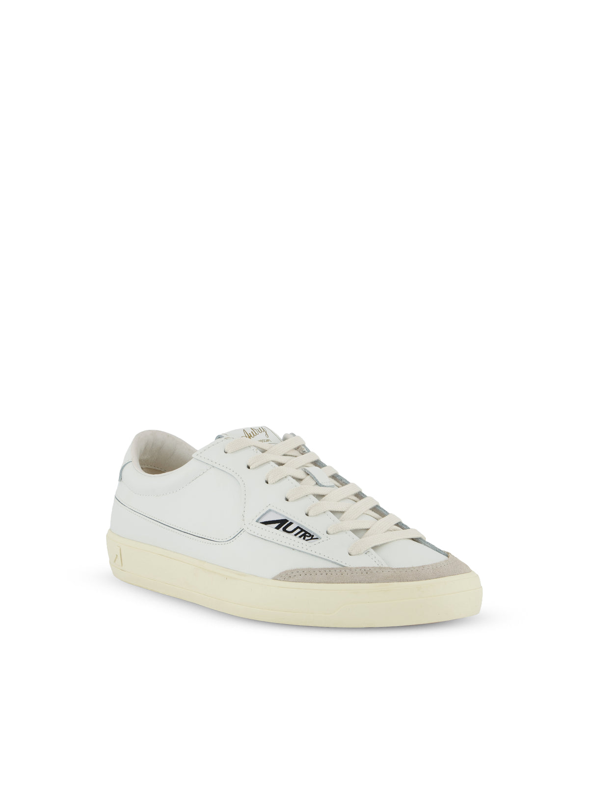 Sneakers Windscape low in pelle bianca e space SCLM UK01 AUTRY 