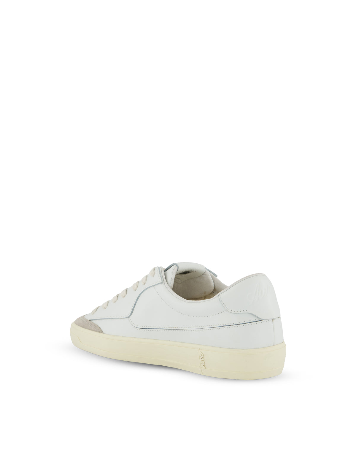 Sneakers Windscape low in pelle bianca e space SCLM UK01 AUTRY 