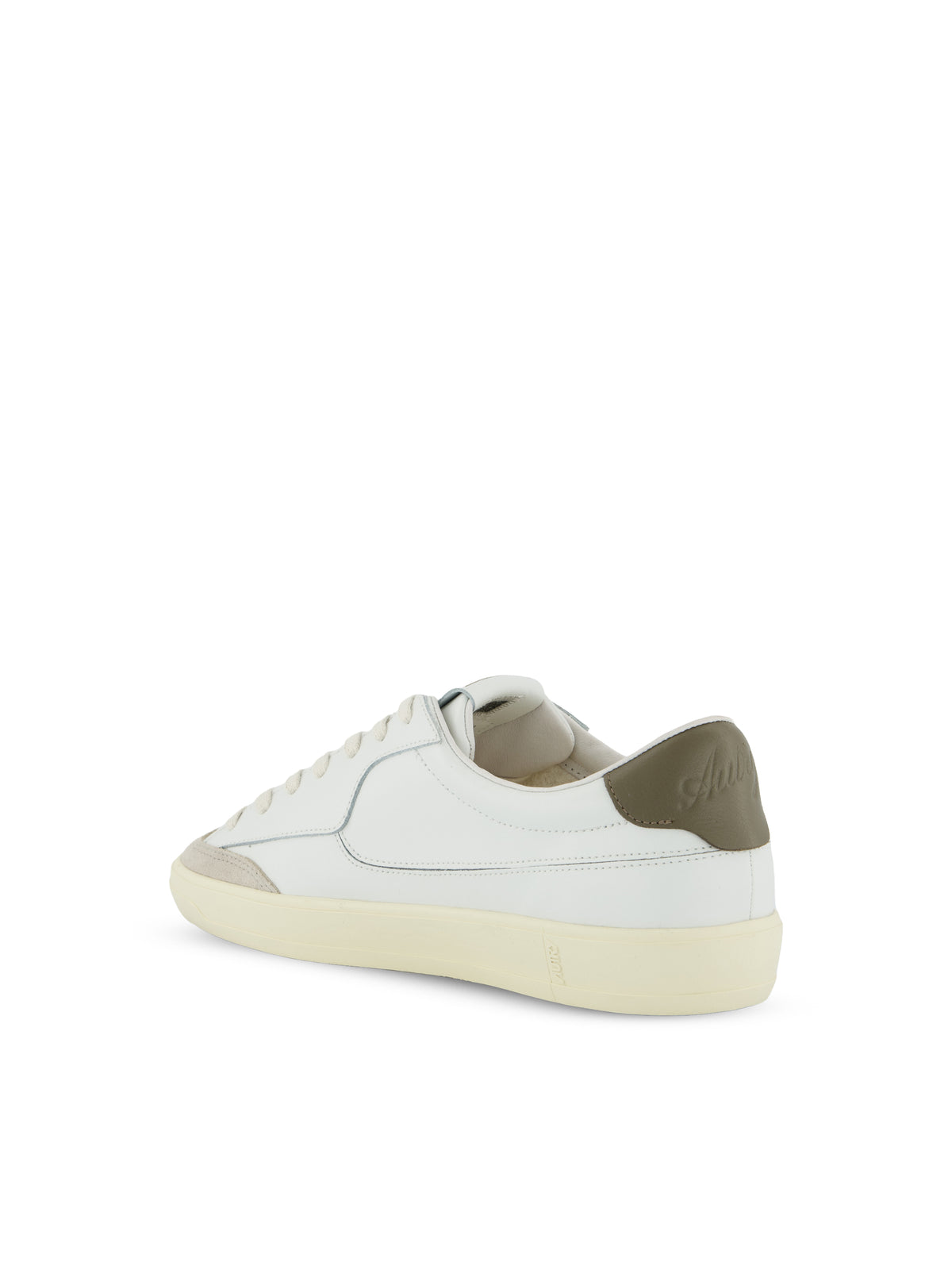 Sneakers Windscape low in pelle bianca e space SCLM UK10 AUTRY 