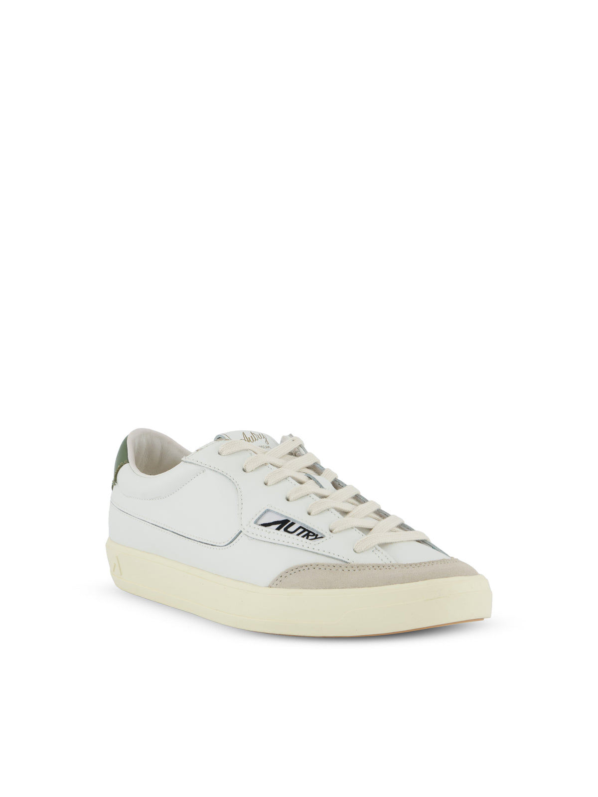 Sneakers Windscape low in pelle bianca e space SCLM UK11 AUTRY 