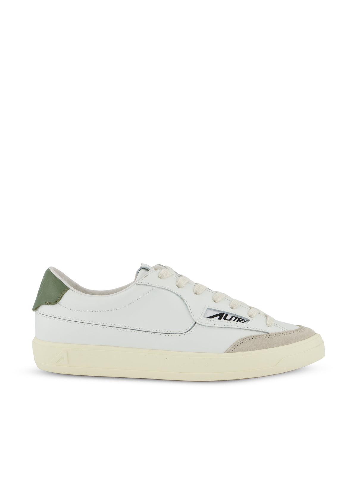 Sneakers Windscape low in pelle bianca e space SCLM UK11 AUTRY 