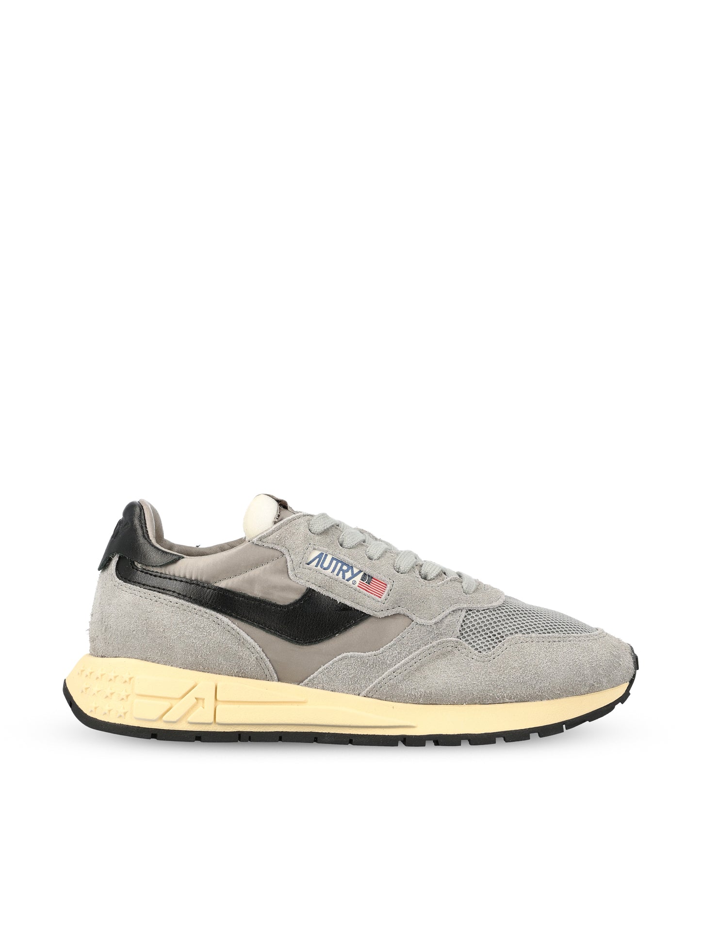 Sneakers realizzate in nylon e pelle. WWLM UT53 AUTRY 