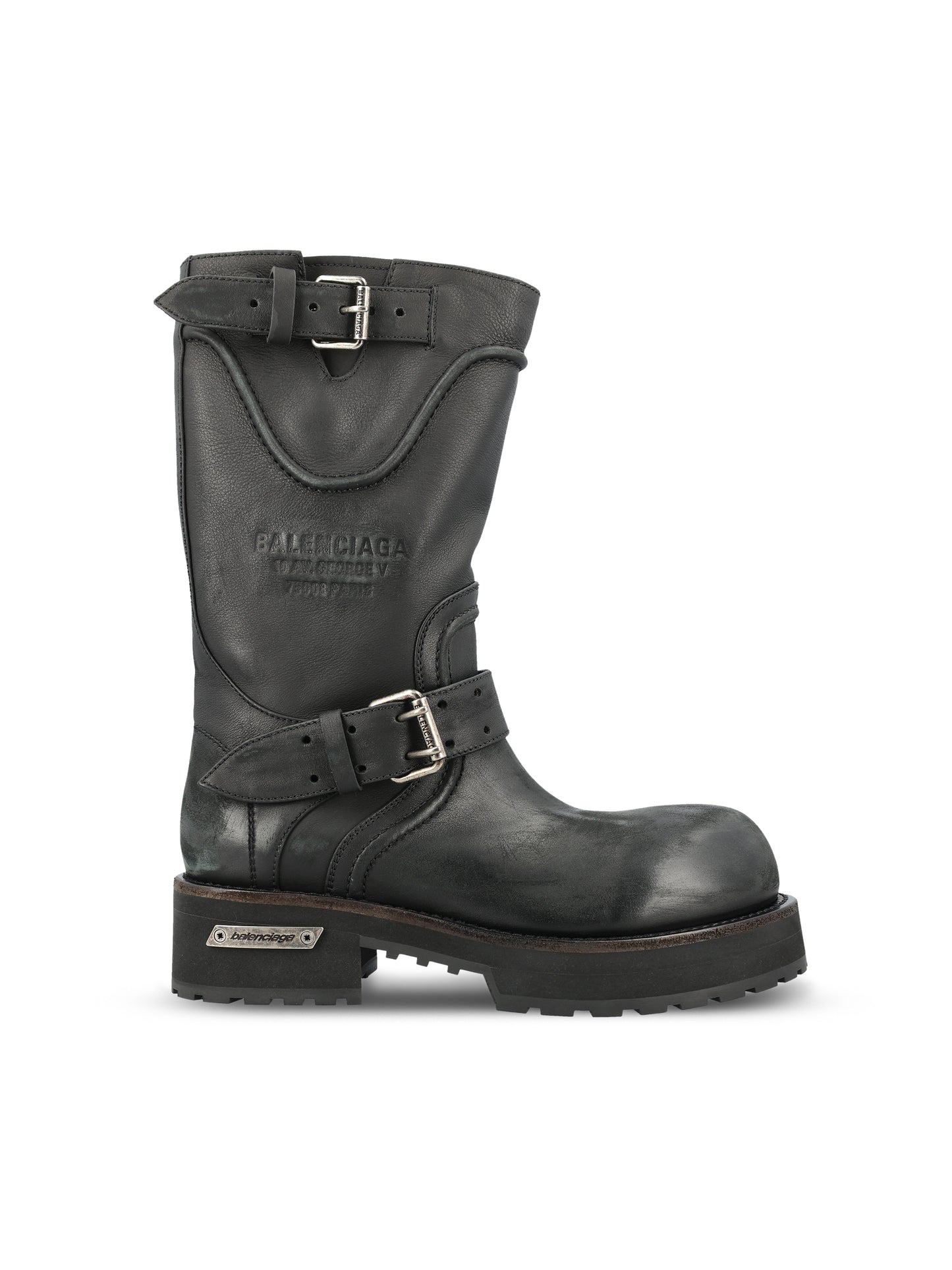 Stivali realizzati in pelle di vitello. 833585 WCAL11080 BALENCIAGA 