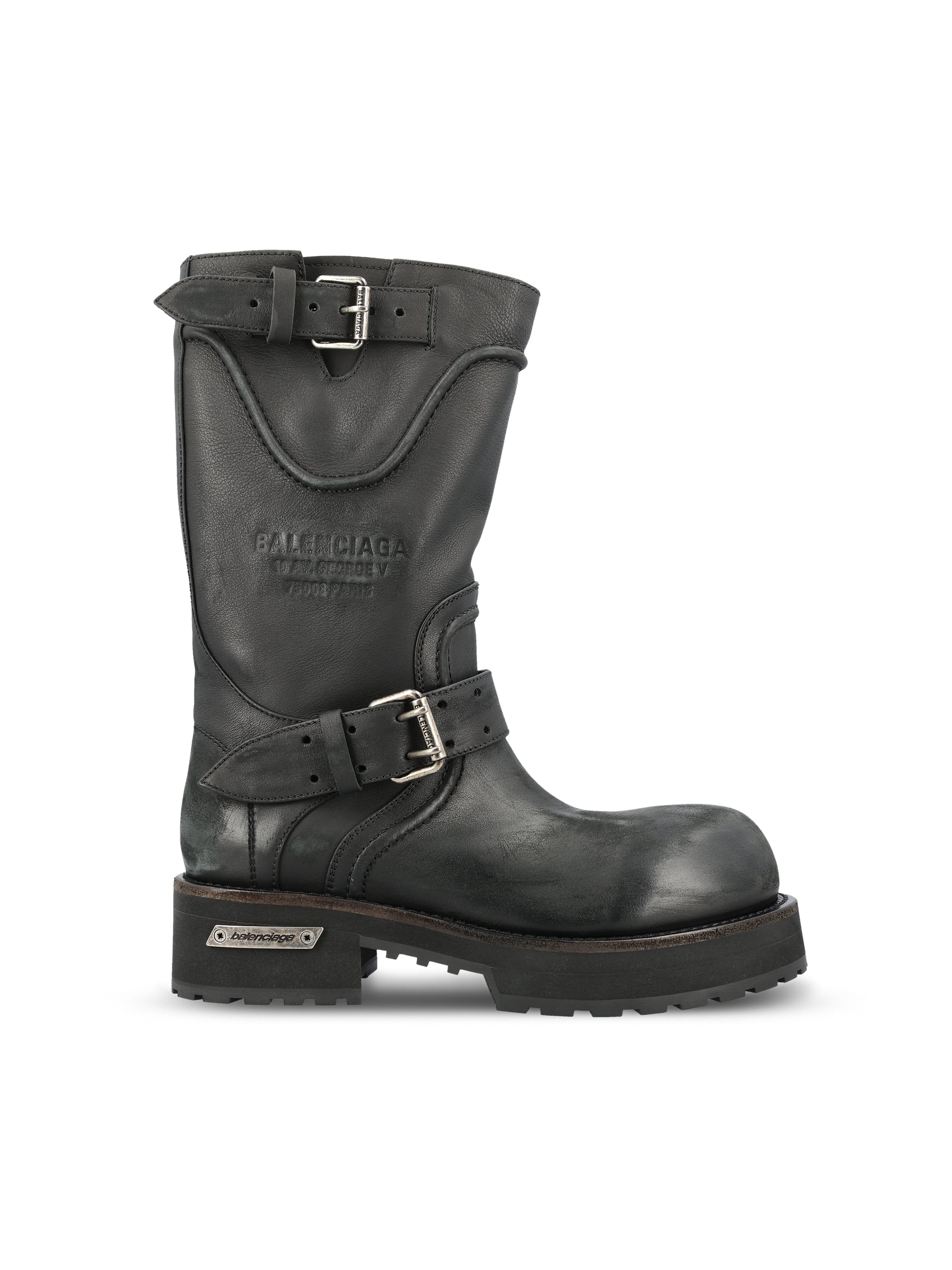 Stivali realizzati in pelle di vitello. 833585 WCAL11080 BALENCIAGA 