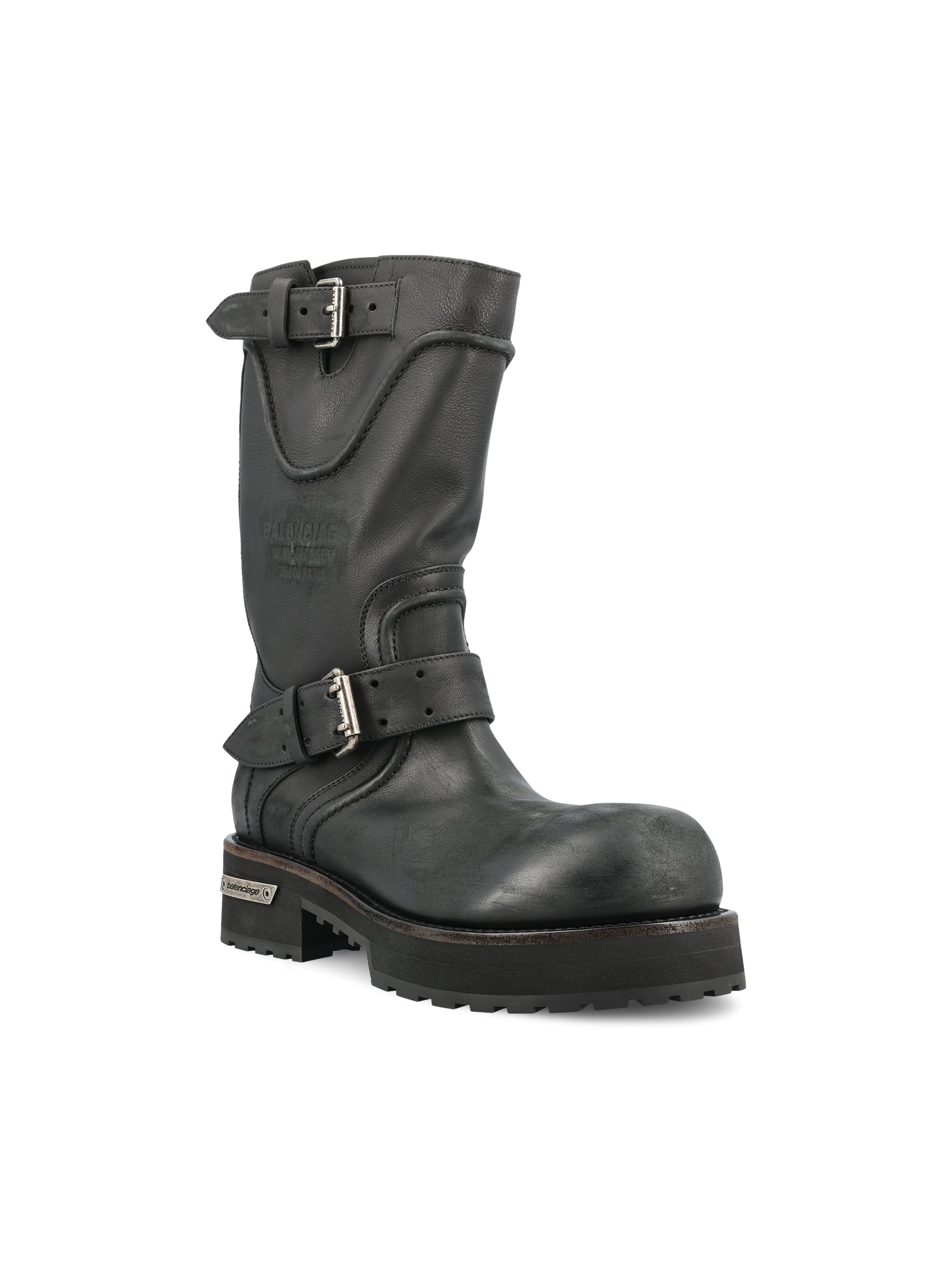 Stivali realizzati in pelle di vitello. 833585 WCAL11080 BALENCIAGA 