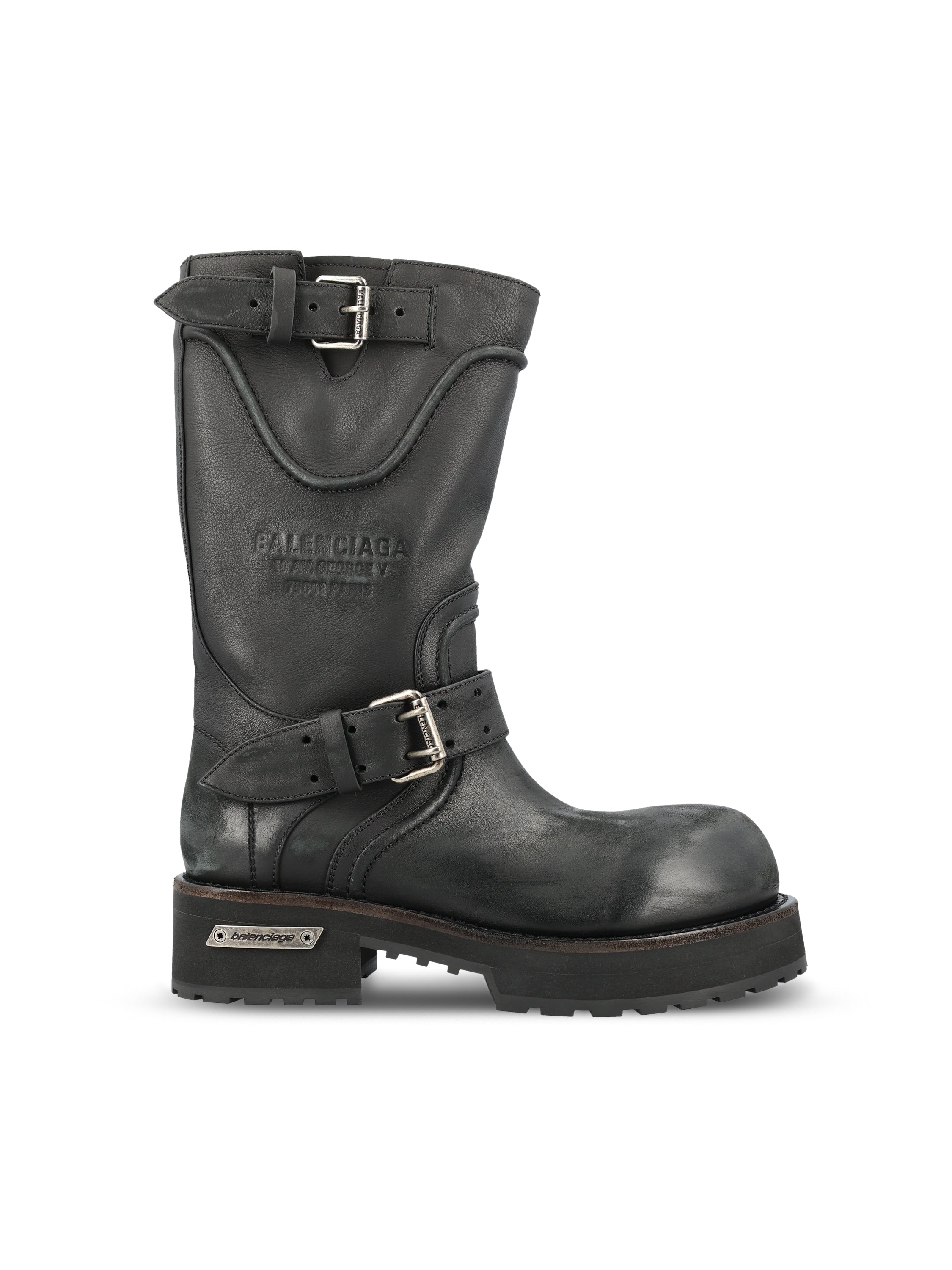 Stivali realizzati in pelle di vitello. 833585 WCAL11080 BALENCIAGA 