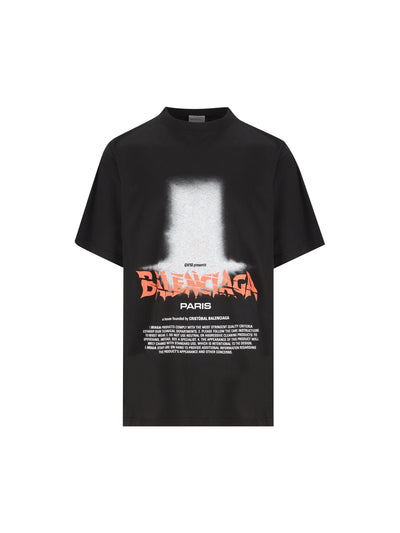 T-Shirt realizzatam in cotone. 850345 TUVO41000 BALENCIAGA 