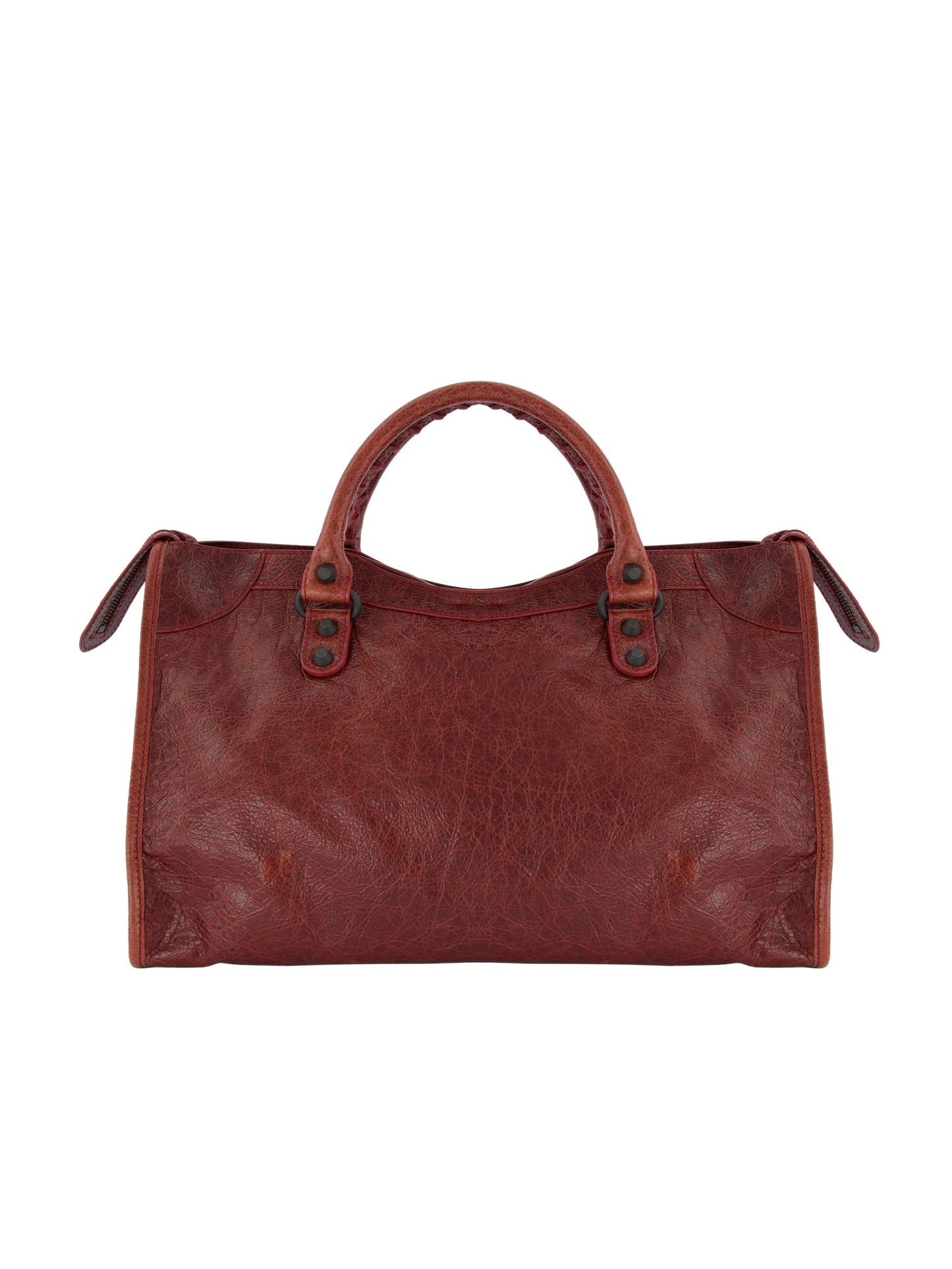 Borsa Le City Media in pelle di agnello Arena rosso bacca 865760 2ACFH6154 BALENCIAGA 