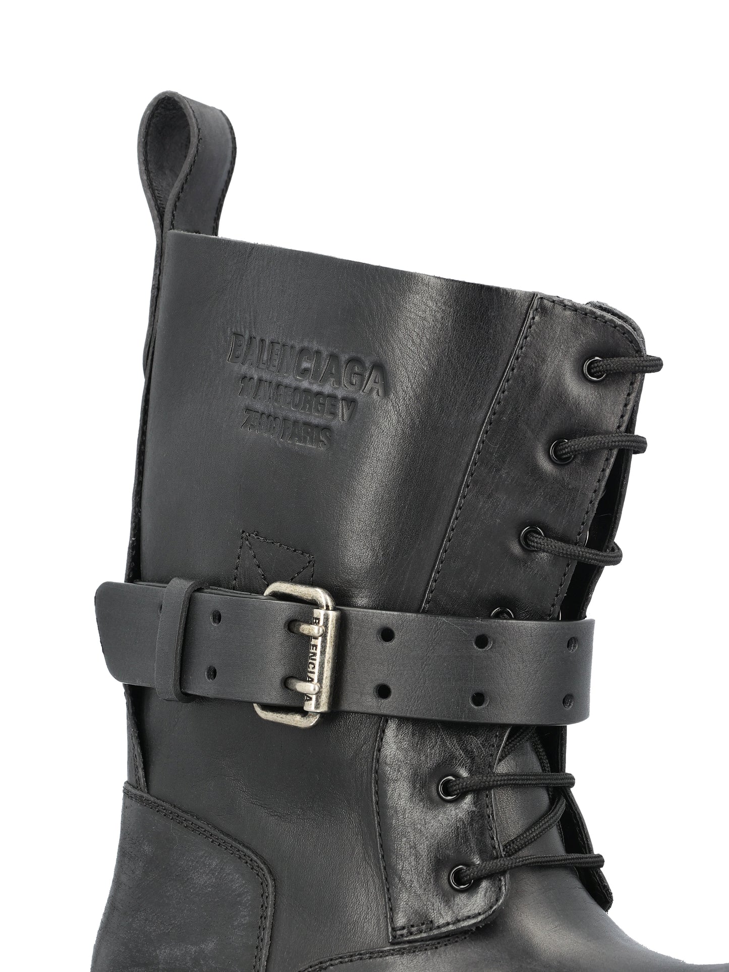 Stivali realizzati in pelle di vitello. 873427 WBEQ41081 BALENCIAGA 