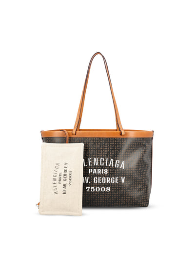 Borsa Tote Select Media in tela di cotone A000QA 2ACRU6092 BALENCIAGA 
