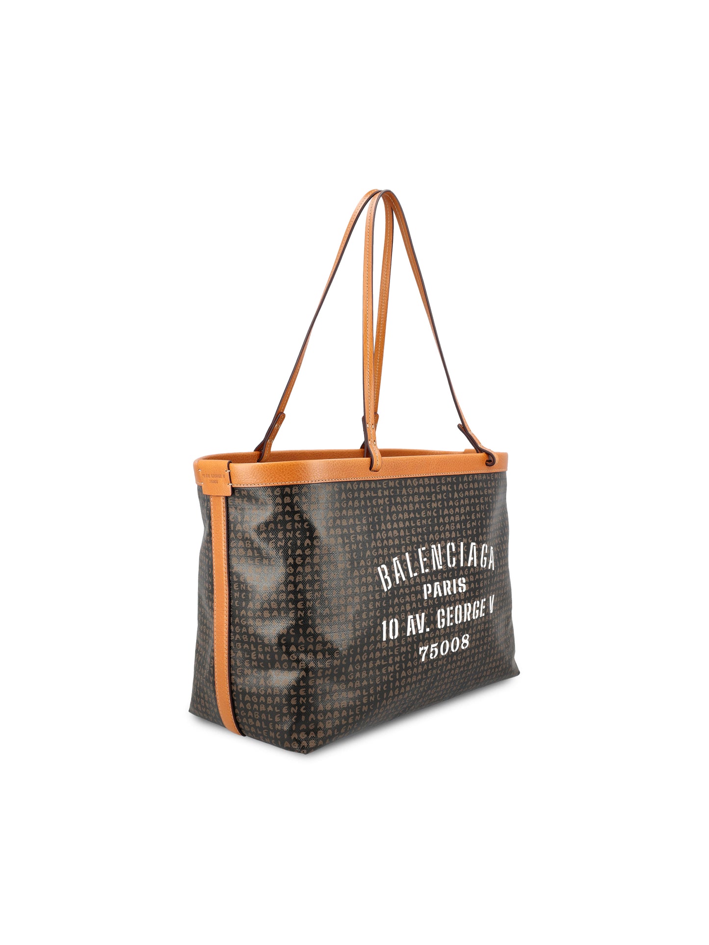 Borsa Tote Select Media in tela di cotone A000QA 2ACRU6092 BALENCIAGA 