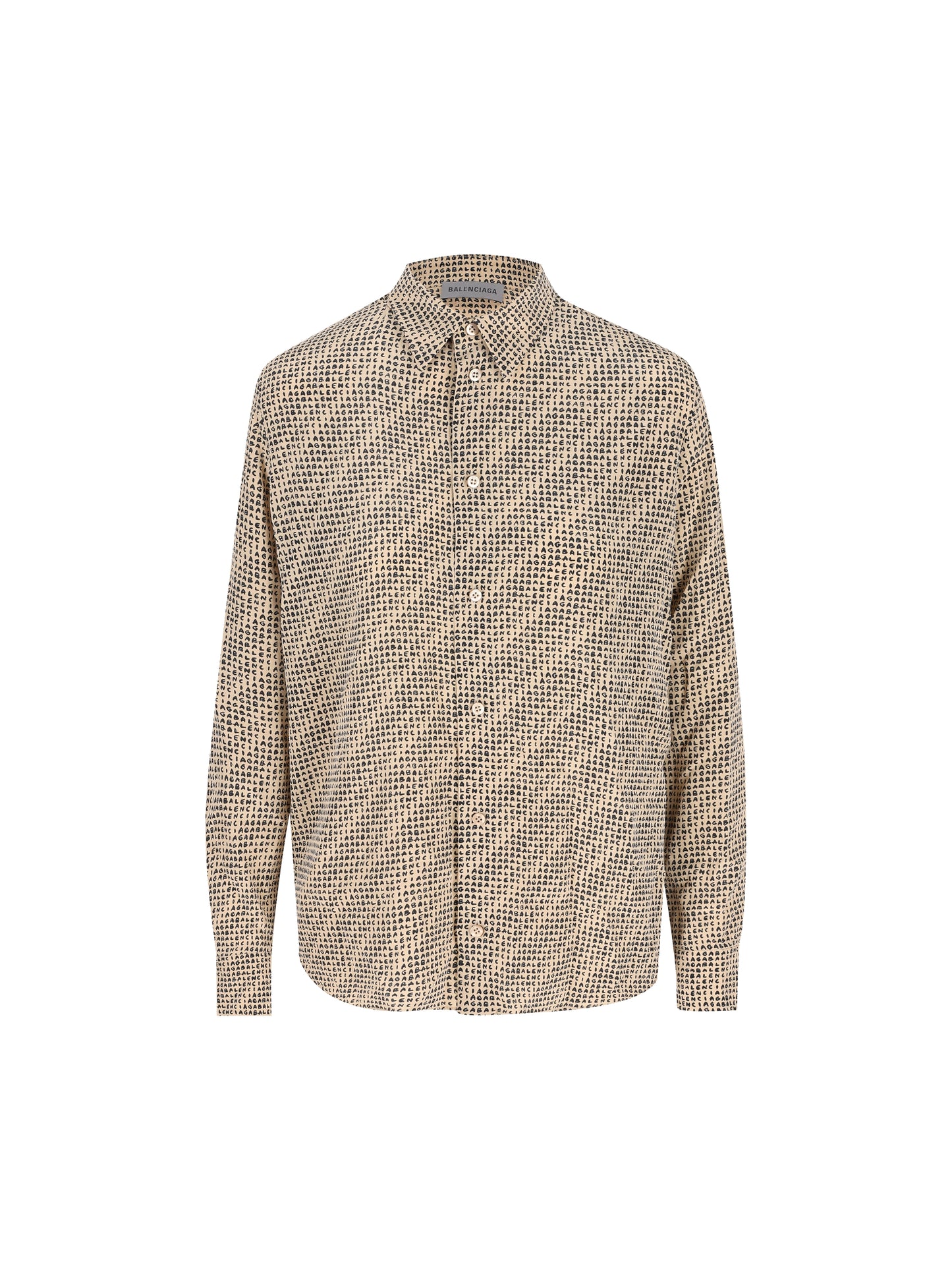 Camicia realizzata in seta. A002B2 TUL729364 BALENCIAGA 