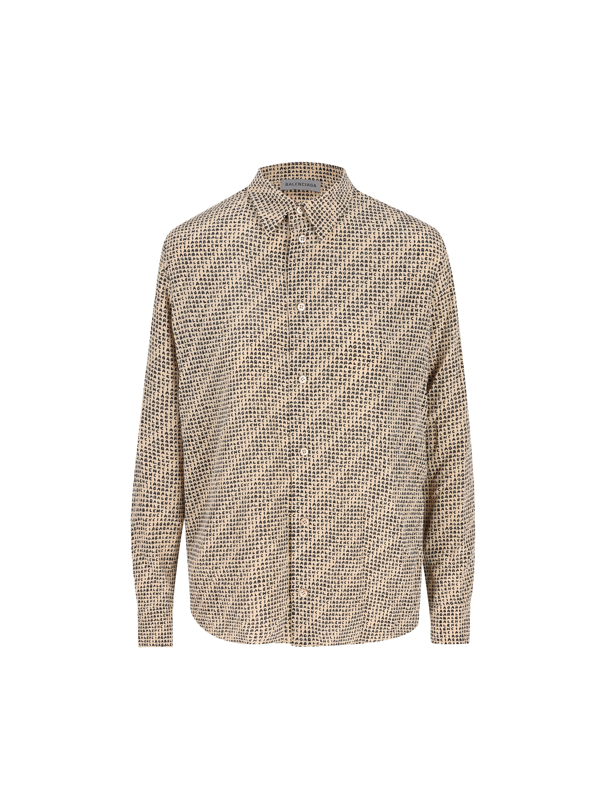Camicia realizzata in seta. A002B2 TUL729364 BALENCIAGA 
