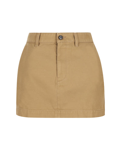 Minigonna realizzata in cotone. A002BK TRP159501 BALENCIAGA 