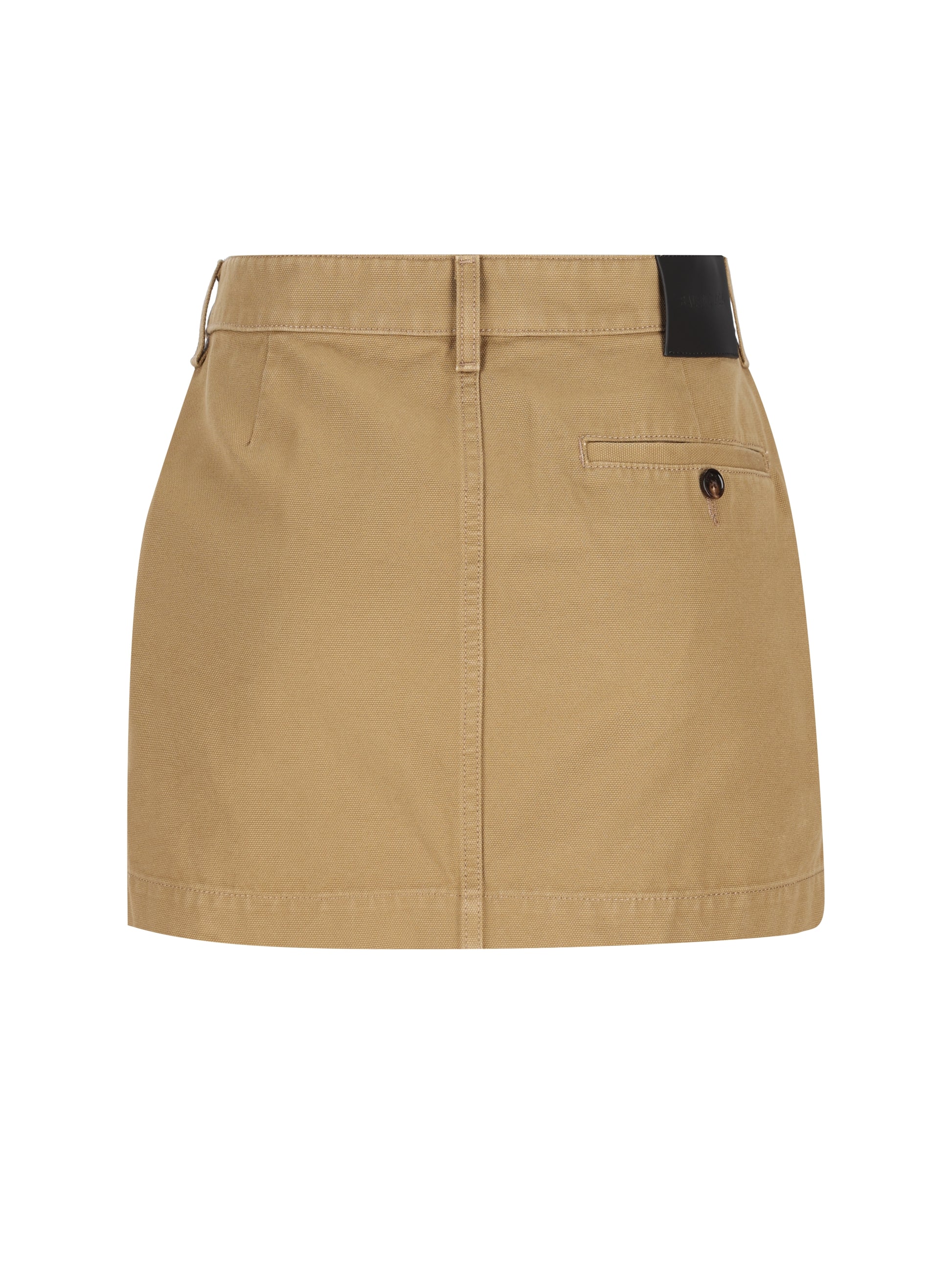 Minigonna realizzata in cotone. A002BK TRP159501 BALENCIAGA 