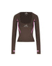 Top realizzato in poliestere. A002EM TUVN72866 BALENCIAGA 