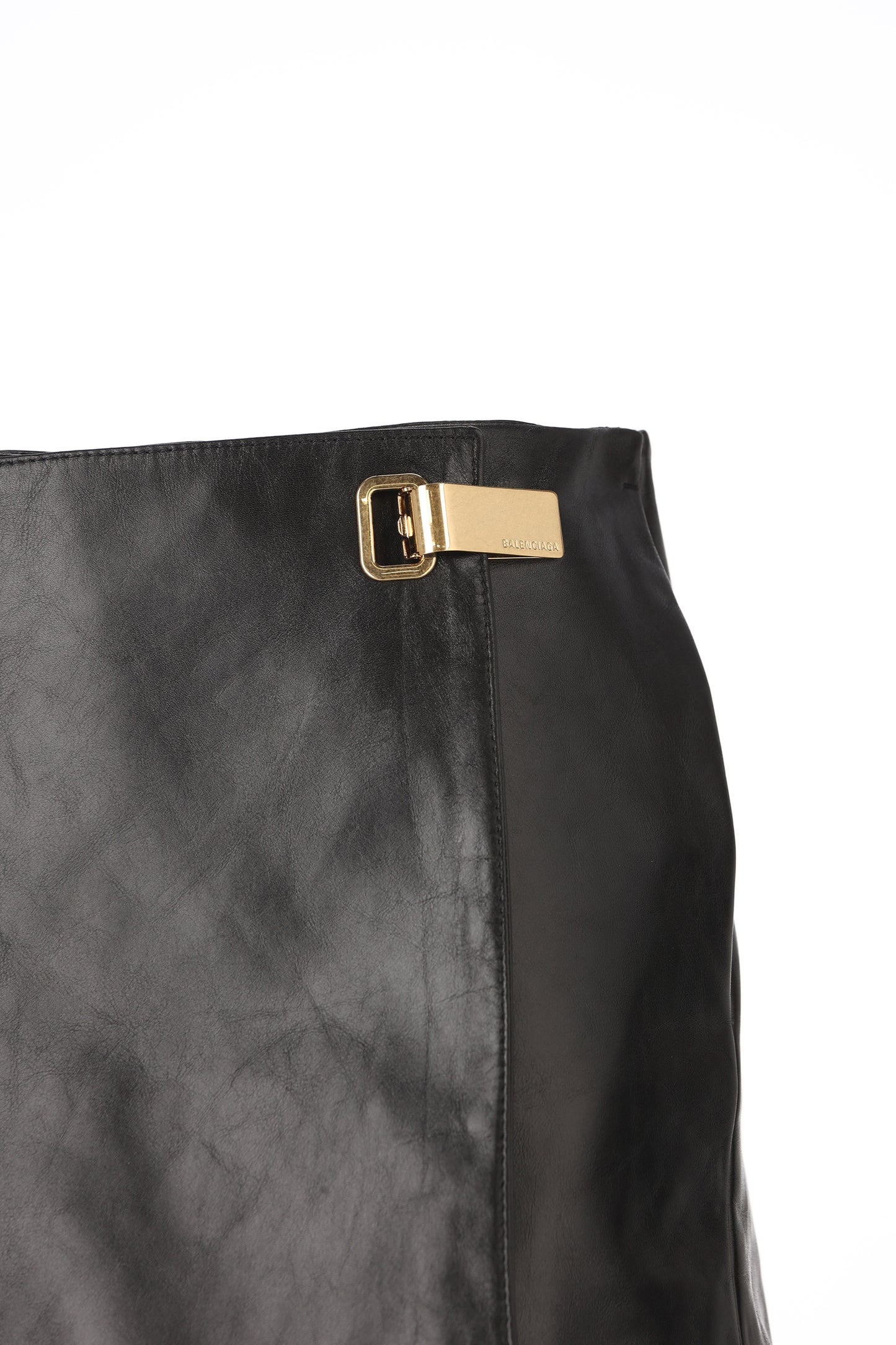 Gonna realizzata in pelle. A002F5 TUS241000 BALENCIAGA 