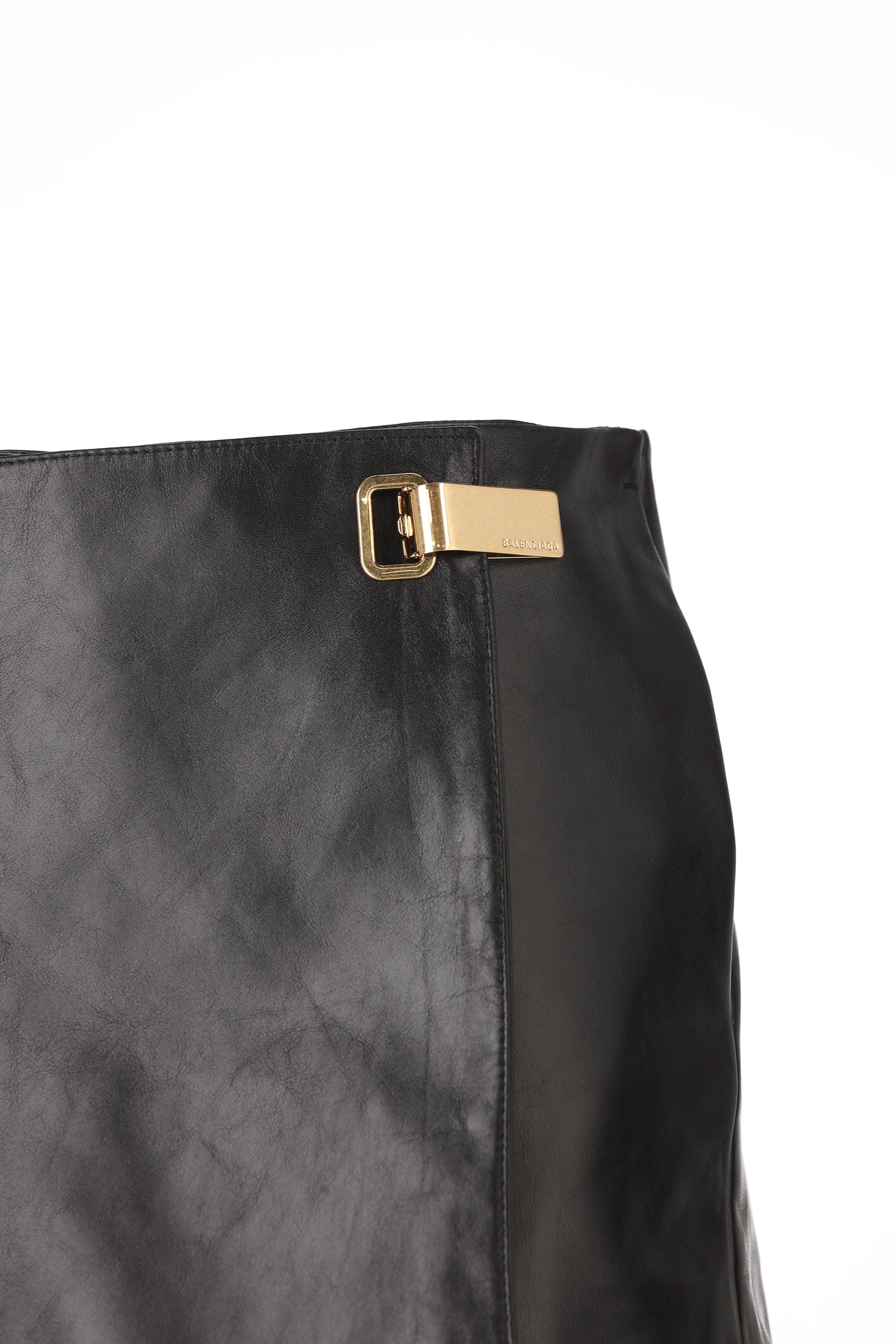 Gonna realizzata in pelle. A002F5 TUS241000 BALENCIAGA 