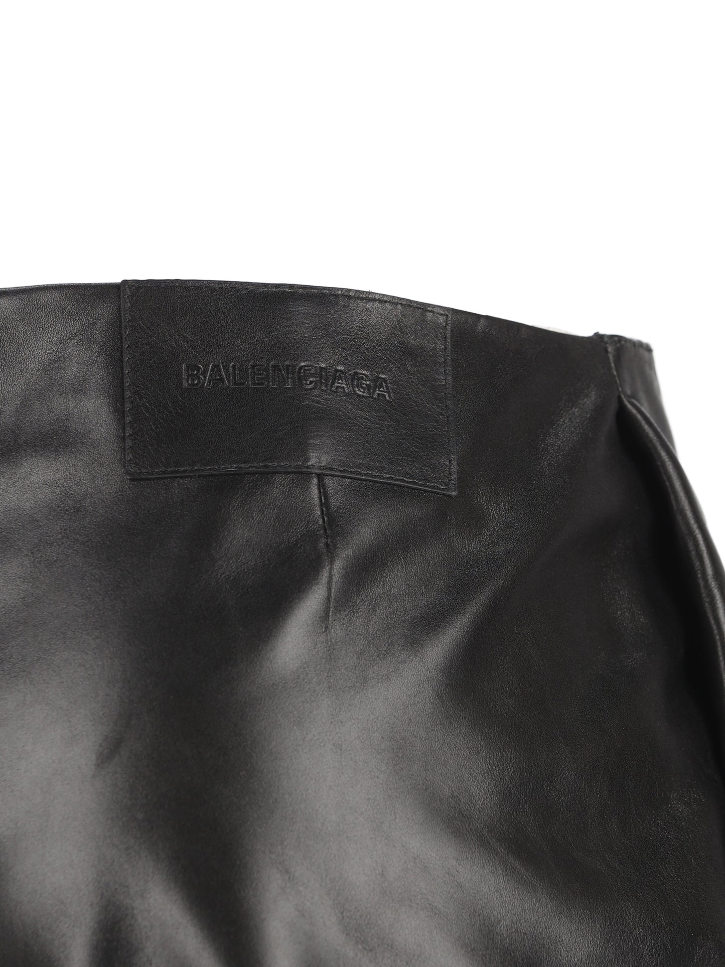 Gonna realizzata in pelle. A002F5 TUS241000 BALENCIAGA 