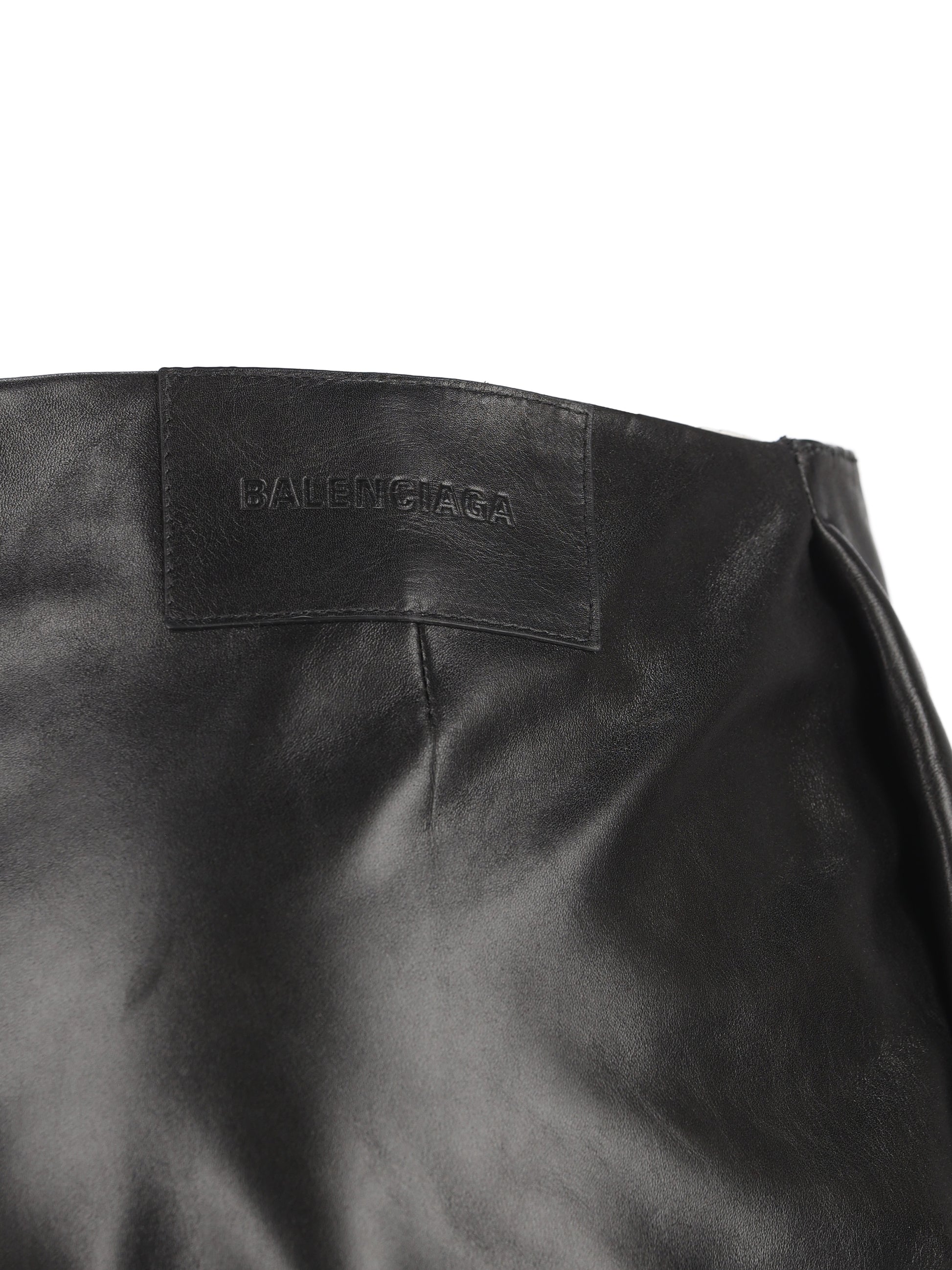 Gonna realizzata in pelle. A002F5 TUS241000 BALENCIAGA 