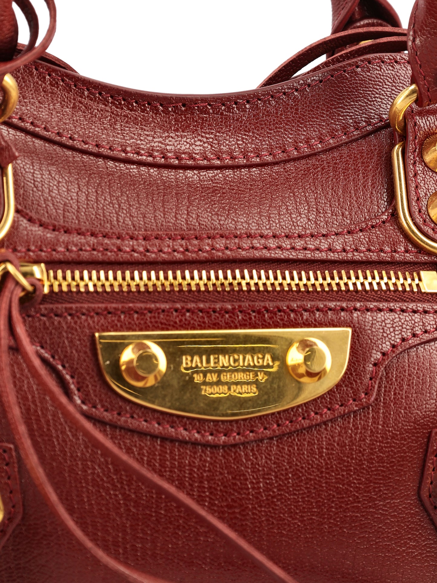 Borsa realizzata in pelle di capra. A002VV 2ACPO6259 BALENCIAGA 