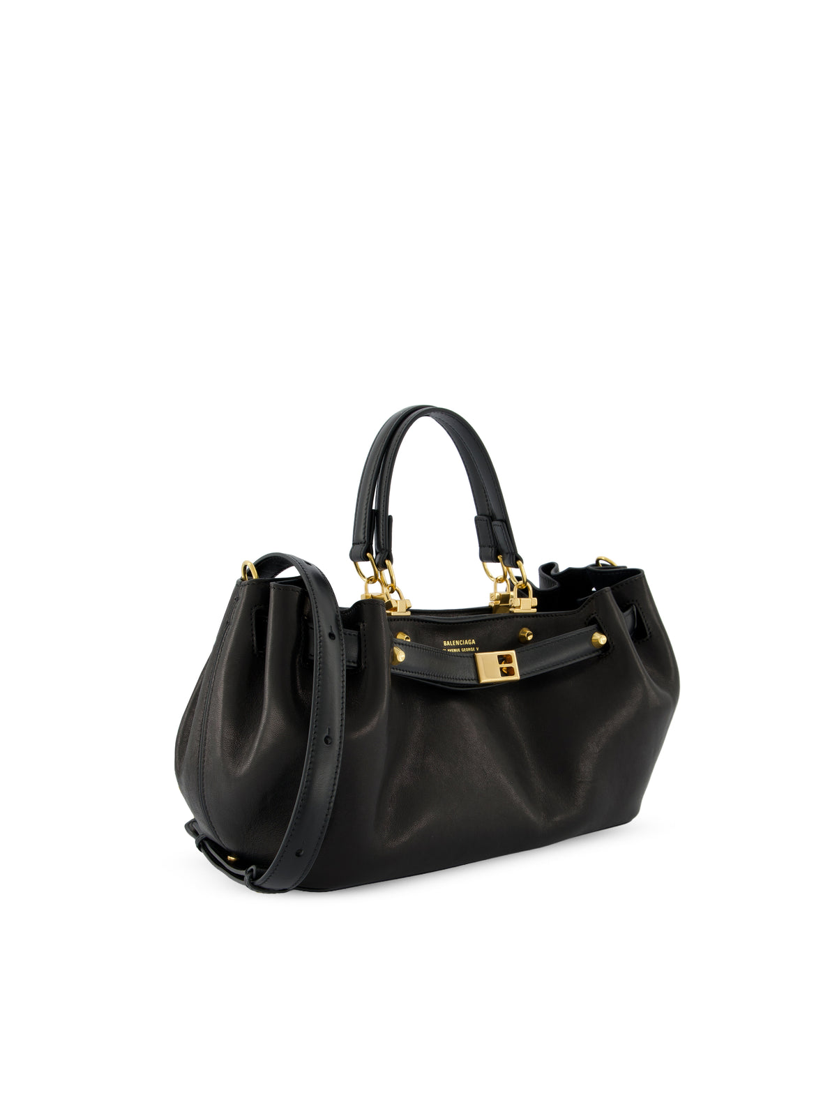 Borsa realizzata in pelle di montone e ottone. A007J4 2ACT41000 BALENCIAGA 