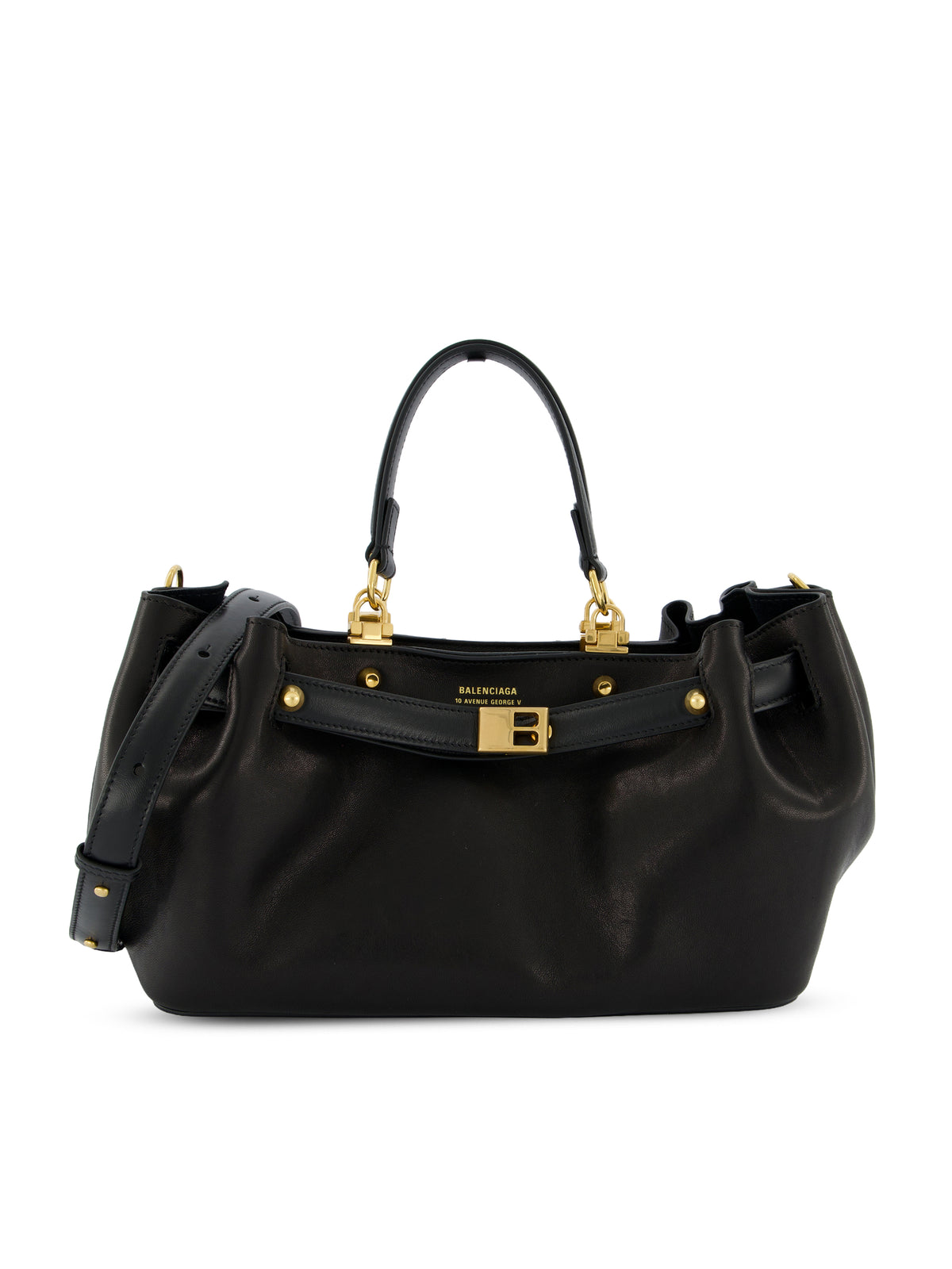 Borsa realizzata in pelle di montone e ottone. A007J4 2ACT41000 BALENCIAGA 