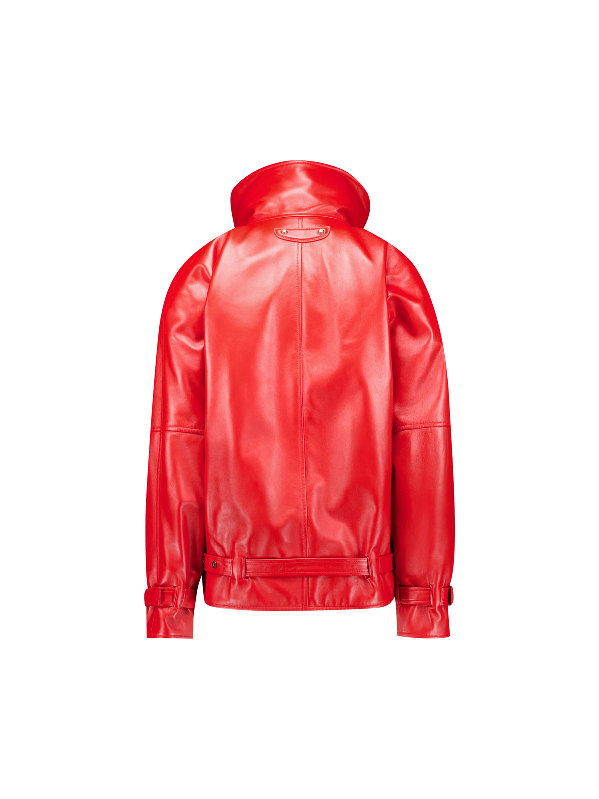 Bomber Arrotondato in pelle di agnello A009FD TUS116400 BALENCIAGA 
