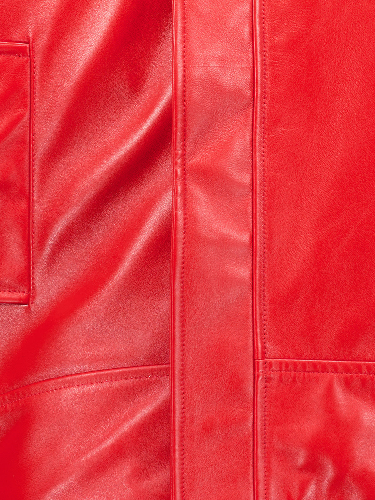 Bomber Arrotondato in pelle di agnello A009FD TUS116400 BALENCIAGA 