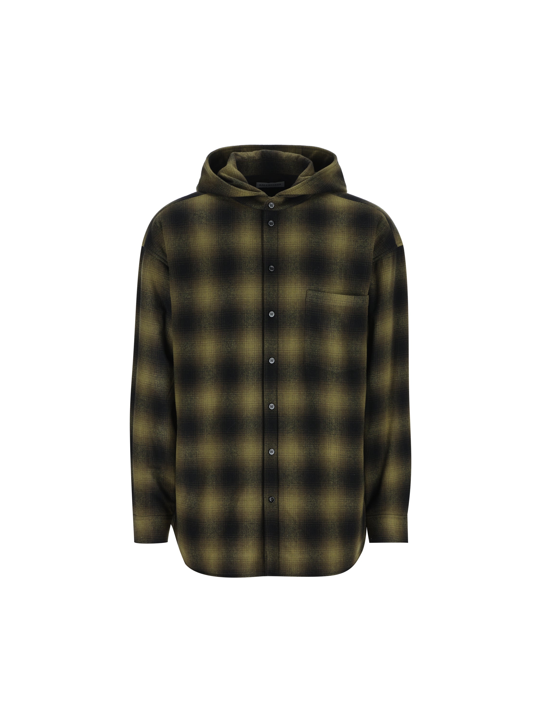 Overshirt realizzata in misto lana. A009KA TVT042863 BALENCIAGA 