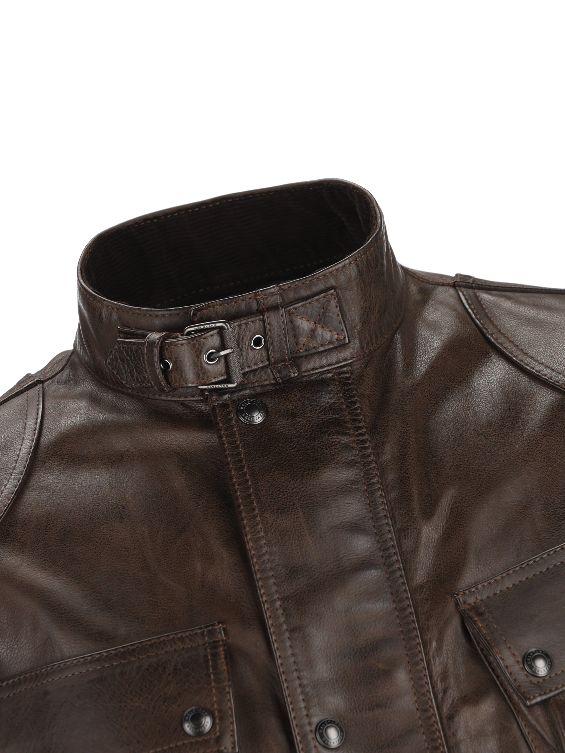Giacca Trialmaster Panther in Pelle Nabuk 106525 DDST BELSTAFF 
