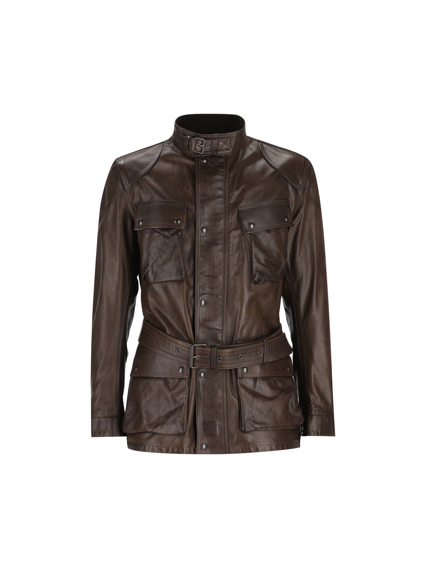 Giacca Trialmaster Panther in Pelle Nabuk 106525 DDST BELSTAFF 