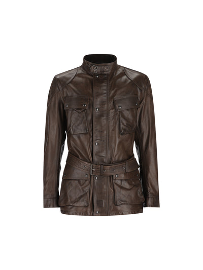 Giacca Trialmaster Panther in Pelle Nabuk 106525 DDST BELSTAFF 