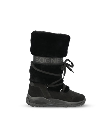 Stivali realizzati in pelle e tessuto. 22646804 001 BOGNER 