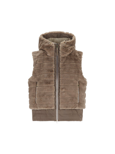 Gilet Manda in pelliccia sintetica 31901241 850 BOGNER 